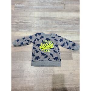 Child of mine by carters 6 to 9 months fleece dinosaur sweater